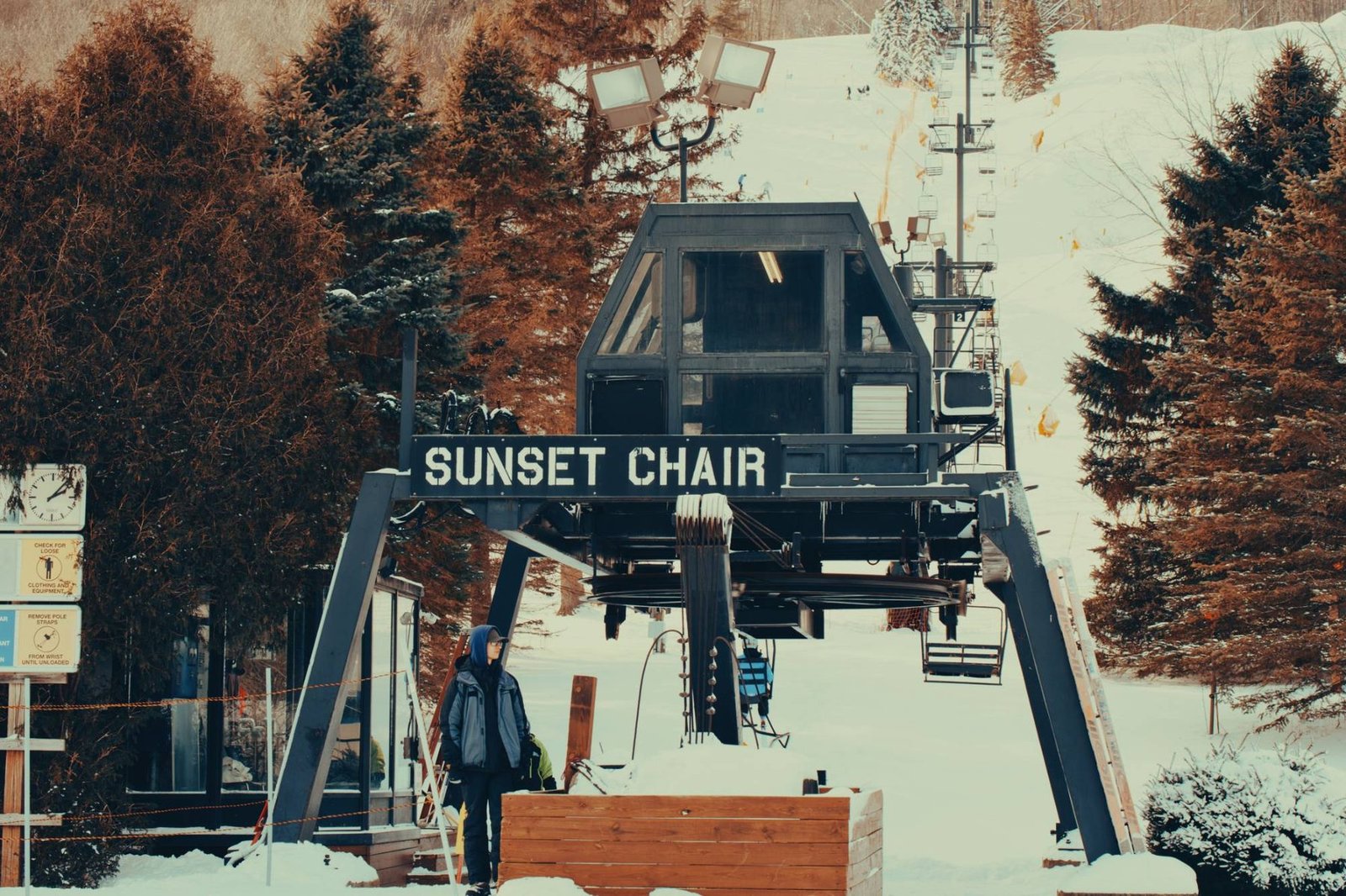 Telesilla Sunset Chair entre pinos